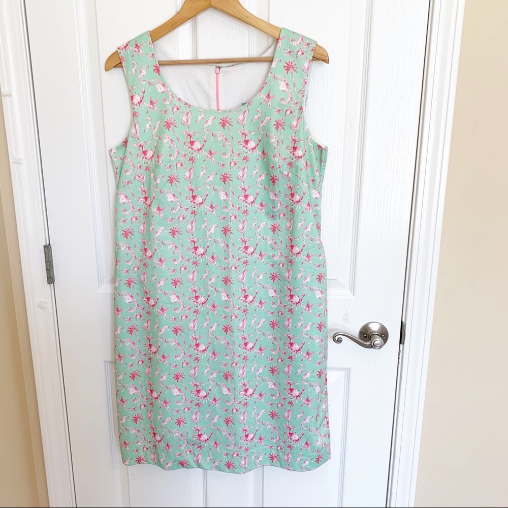 KAELI SMITH ELOISE CRAB SHIFT DRESS